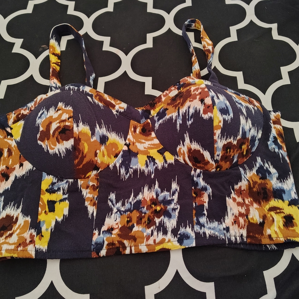 Floral Patterned Jumpsuit